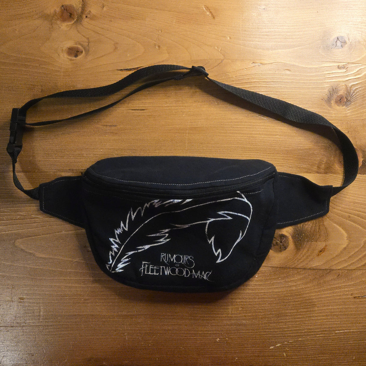 Upcycled Fleetwood Mac Adult Size Belt Bag