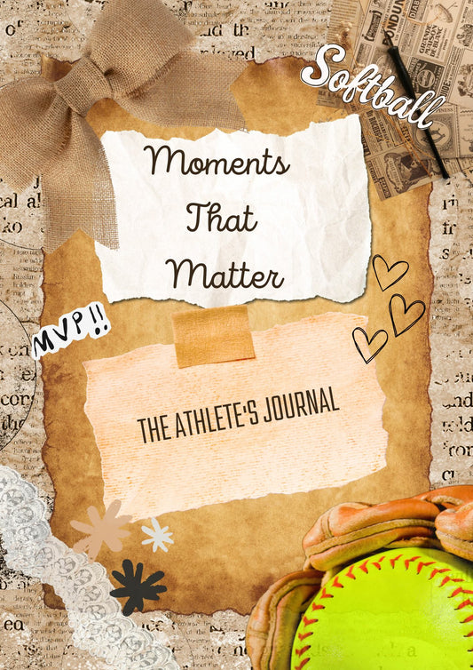 Moments That Matter: The Athlete's Journal - Softball